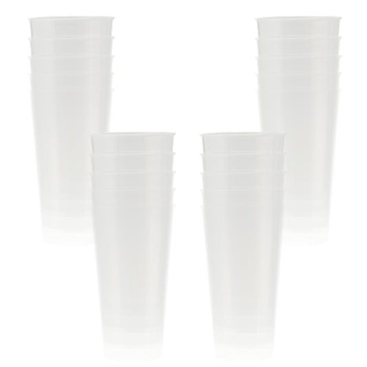 Pack De 20 Vasos Reutilizable 400cc
