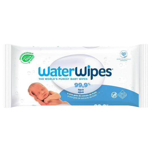 Toallitas de bebé WaterWipes BIO 60UDS