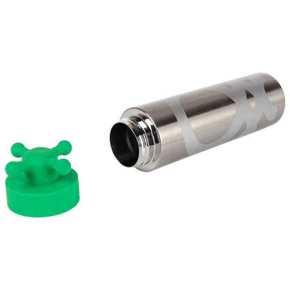 Botella De Agua De Doble Pared 500ml Acero Inoxidable Con Tapa Verde_3