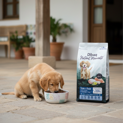 Dibaq Natural Moments 5 Star Pavo Y Pollo Cachorro Razas Grandes 12 Kg_4