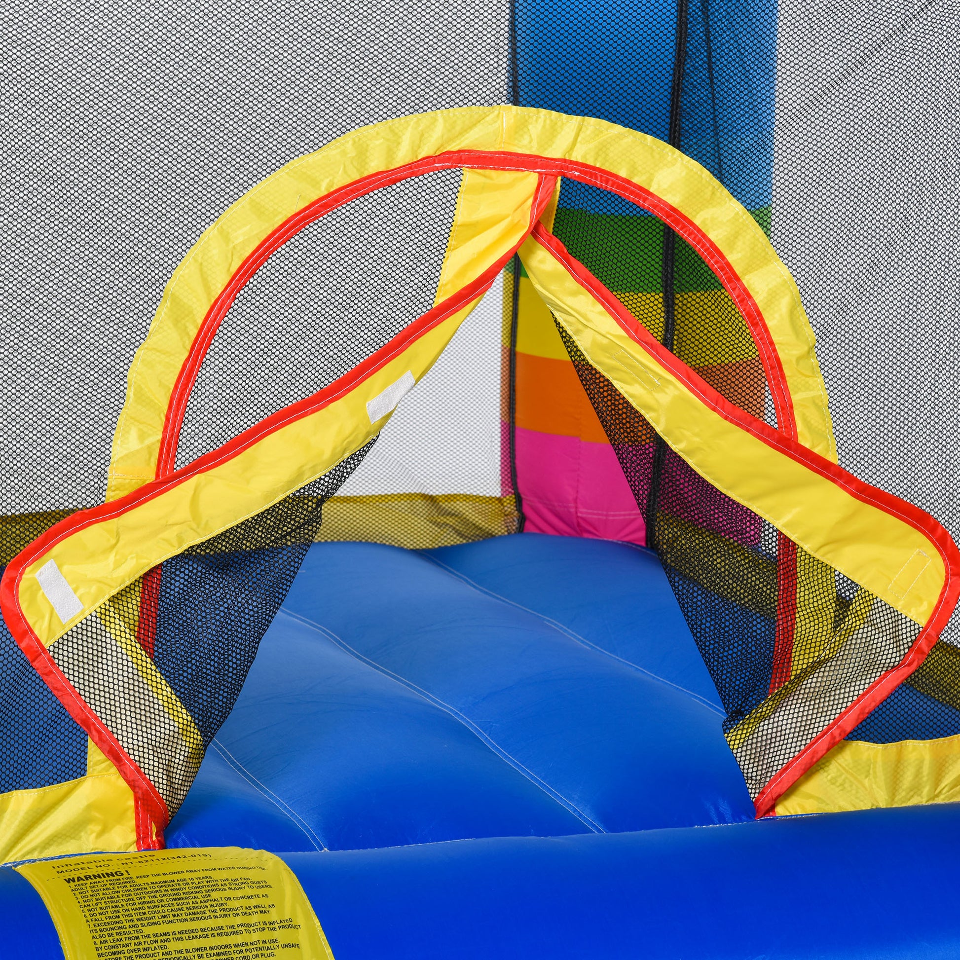 Outsunny Castillo Hinchable Con Cama De Salto Y Piscina Para Niños 280x170x155cm_3