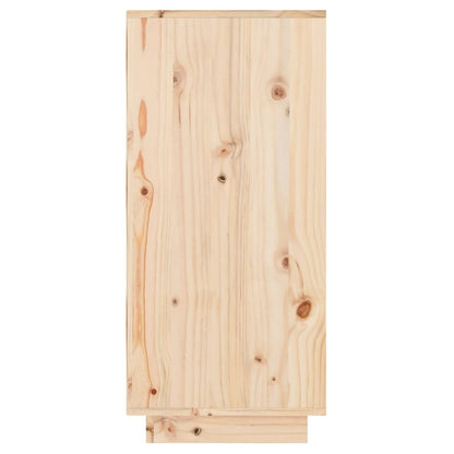 Mesa Consola De Madera Maciza De Pino 60x34x75 Cm / Vetonek_4
