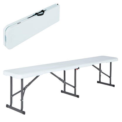 Banco Plegable Ultrarresistente 454 Kg Lifetime 183x29x42 Cm Uv100_0