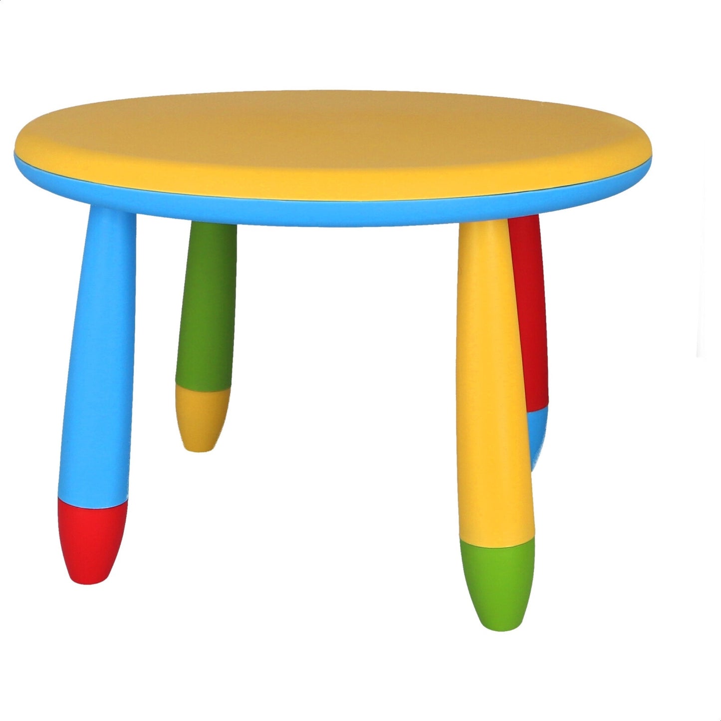 Mesita Infantil Rectangular Amarilla, Y 2 Sillas_5