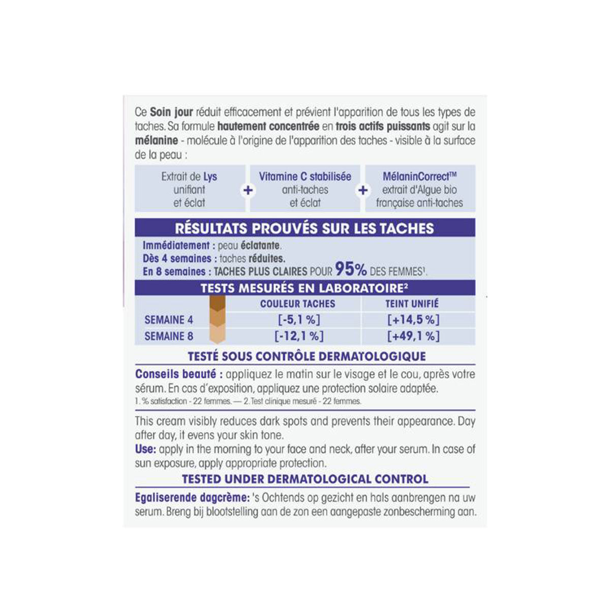 CREMA DÍA LUMI'LYS [C] ANTIMANCHAS EXPERT, SO'BIO, 50 ml