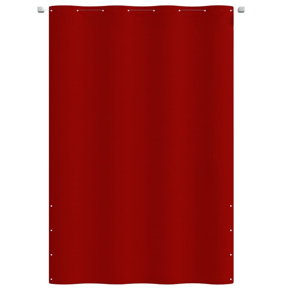 Vidaxl Toldo Para Balcón De Tela Oxford Rojo 160x240 Cm_1