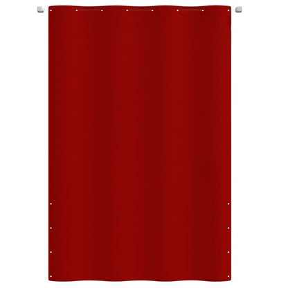 Vidaxl Toldo Para Balcón De Tela Oxford Rojo 160x240 Cm_1