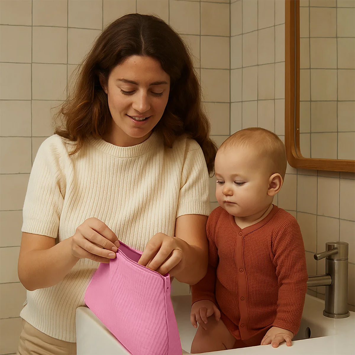 Neceser En Algodón Bio Rosa_3