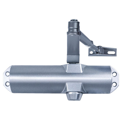 Cierra Puertas Con Retenedor Fuerza 4. Color Plata (puertas 90/120 Cm.)