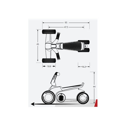 Correpasillos Berg Go2 Green.