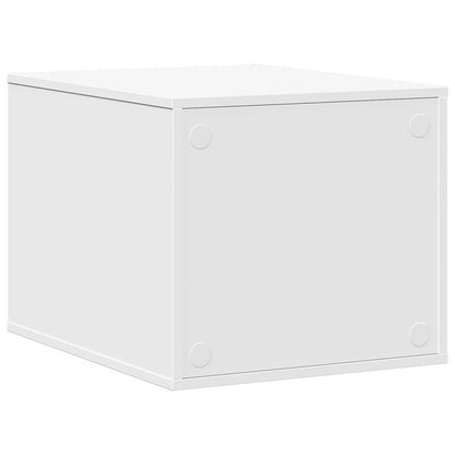 Vidaxl Mueble Arenero Para Gatos Madera Ingeniería Blanco 47x59x42 Cm_5