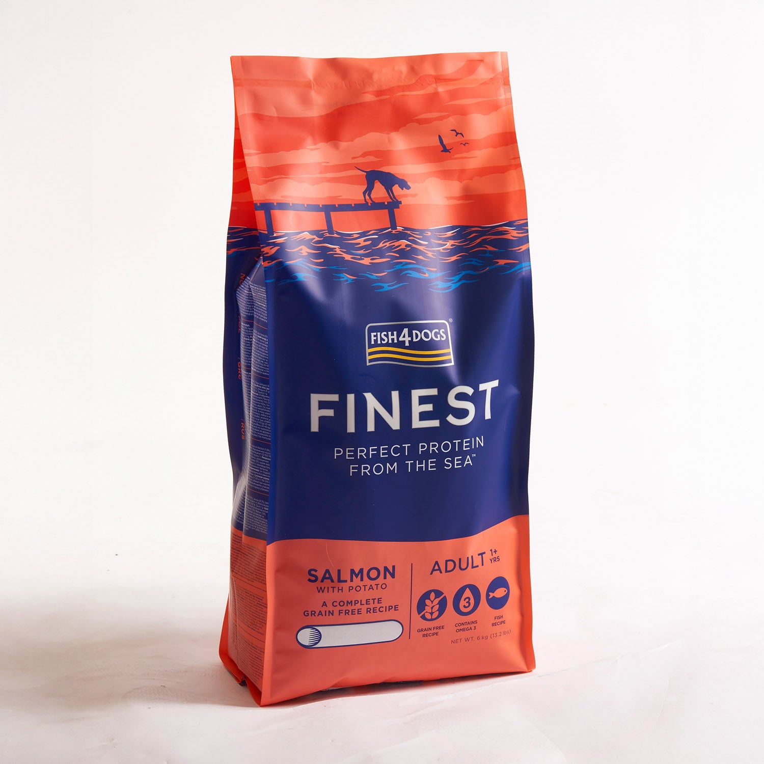 Fish4dogs Pienso Para Perro Adulto Sin Cereales – Salmón Y Patata 6 Kg_3