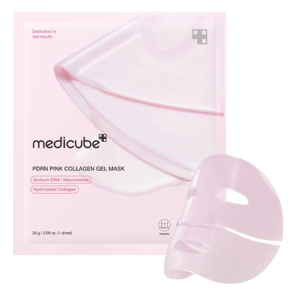 Mascarilla facial PDRN Pink Collagen Gel Mask Medicube 28 g