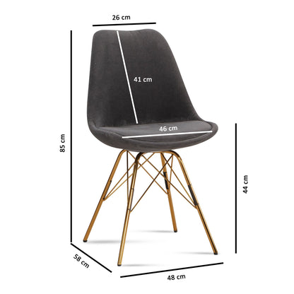 Silla De Comedor Ligera Y Atemporal, Modelo Wl7.140_3