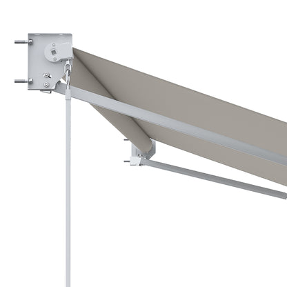 Outsunny Toldo Manual Retráctil Con Manivela 200x295 Cm Protección Solar Uv50+_4