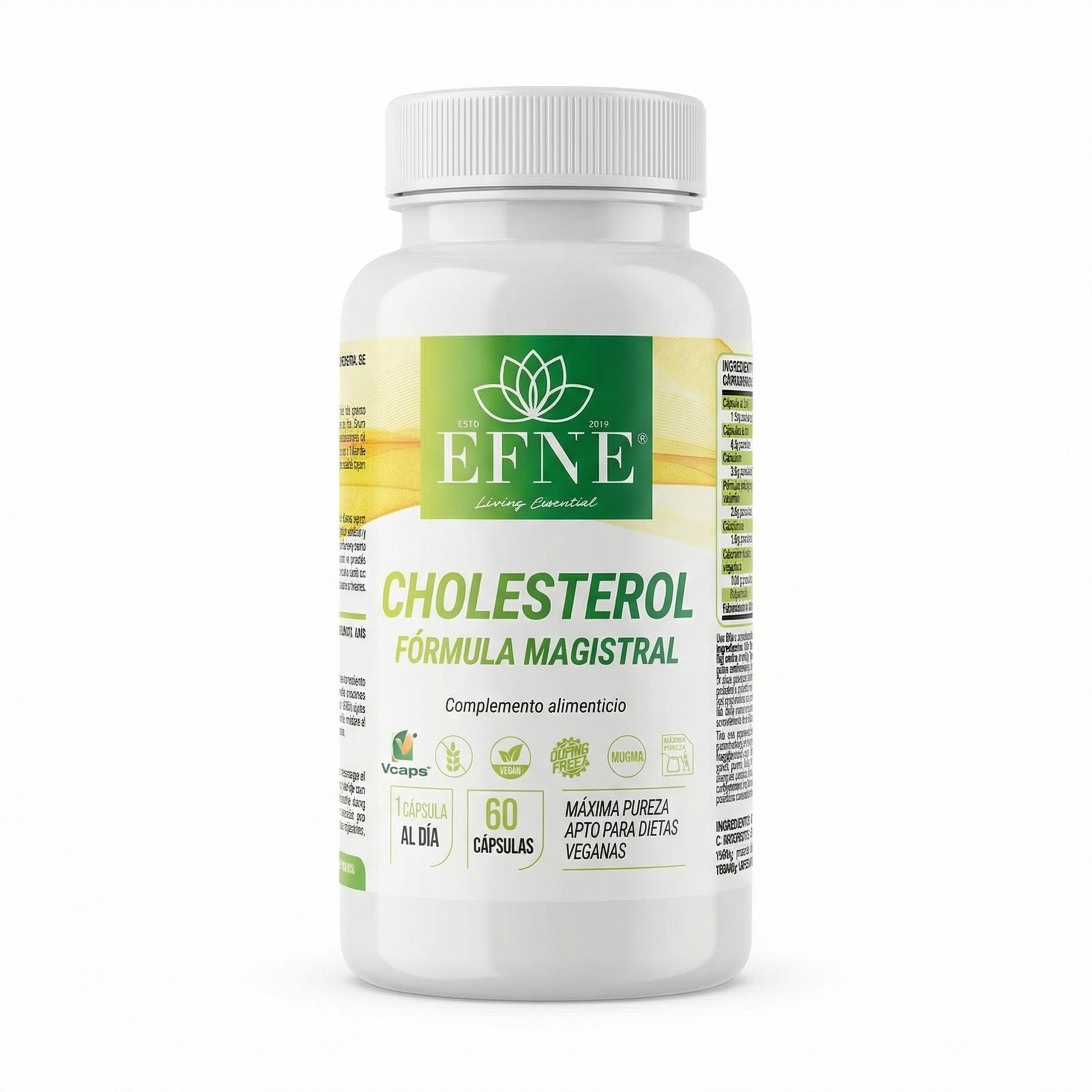 Cholesterol Fórmula Magistral Efne| Control Natural De Colesterol_0