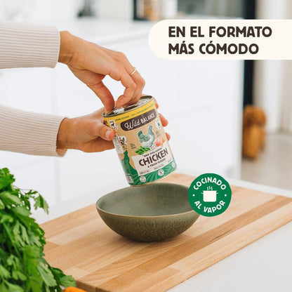 Lata de Pollo BARF para perros Wild Balance 400 g