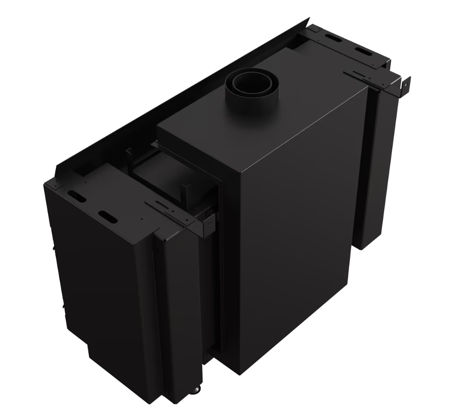 Bricosol Chimenea De Gas Kratki Leo 100 Izquierda Propano ∅ 100/150 8,2 Kw_1