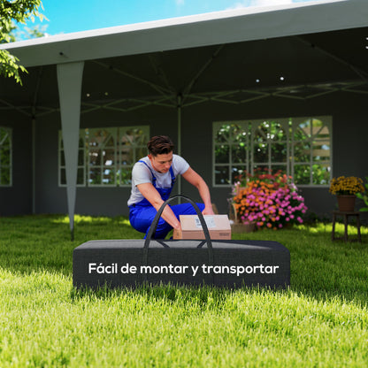 Outsunny Carpa Plegable 6x3 M_3