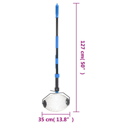 Vidaxl Recolector De Nueces Acero Azul 127 Cm_2