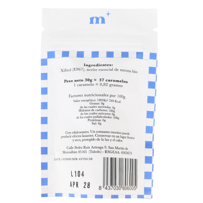 Caramelos 100% De Xilitol Menta 30g_3