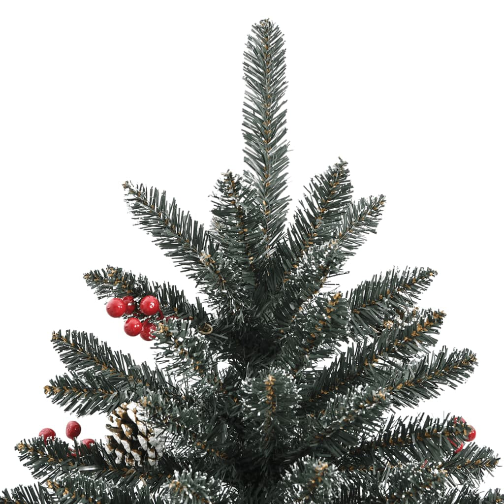 Vidaxl Árbol De Navidad Artificial Con Soporte Pvc Verde 120 Cm_3