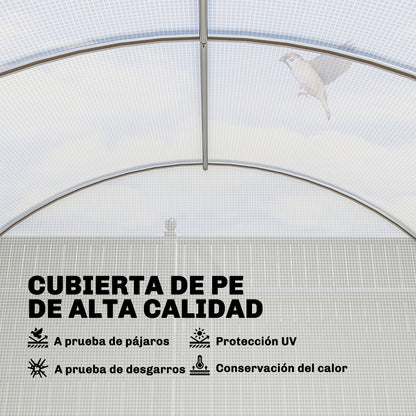 Outsunny Invernadero De Exterior 6x3x2 M_4