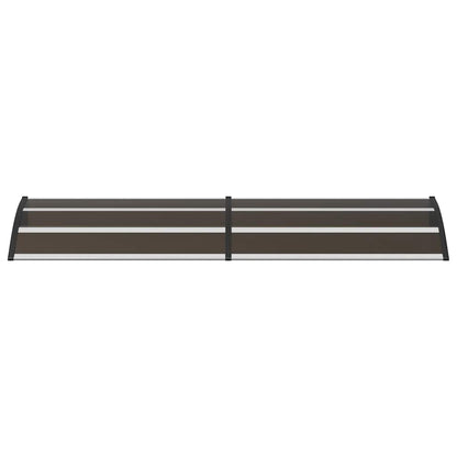 Marquesina De Puerta Pc Negro 240x75 Cm_3