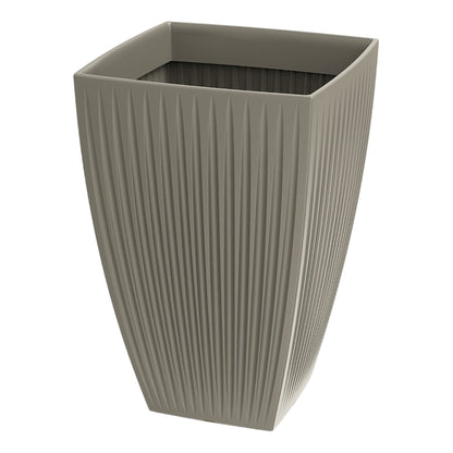Maceta Latia Square High Ø40x40 Mocca_0