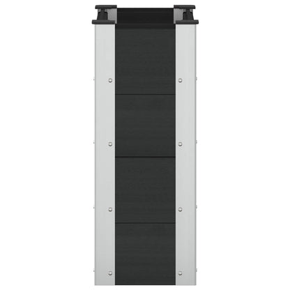 Arriate Elevado Negro 50 X 30 X 72 Cm_3