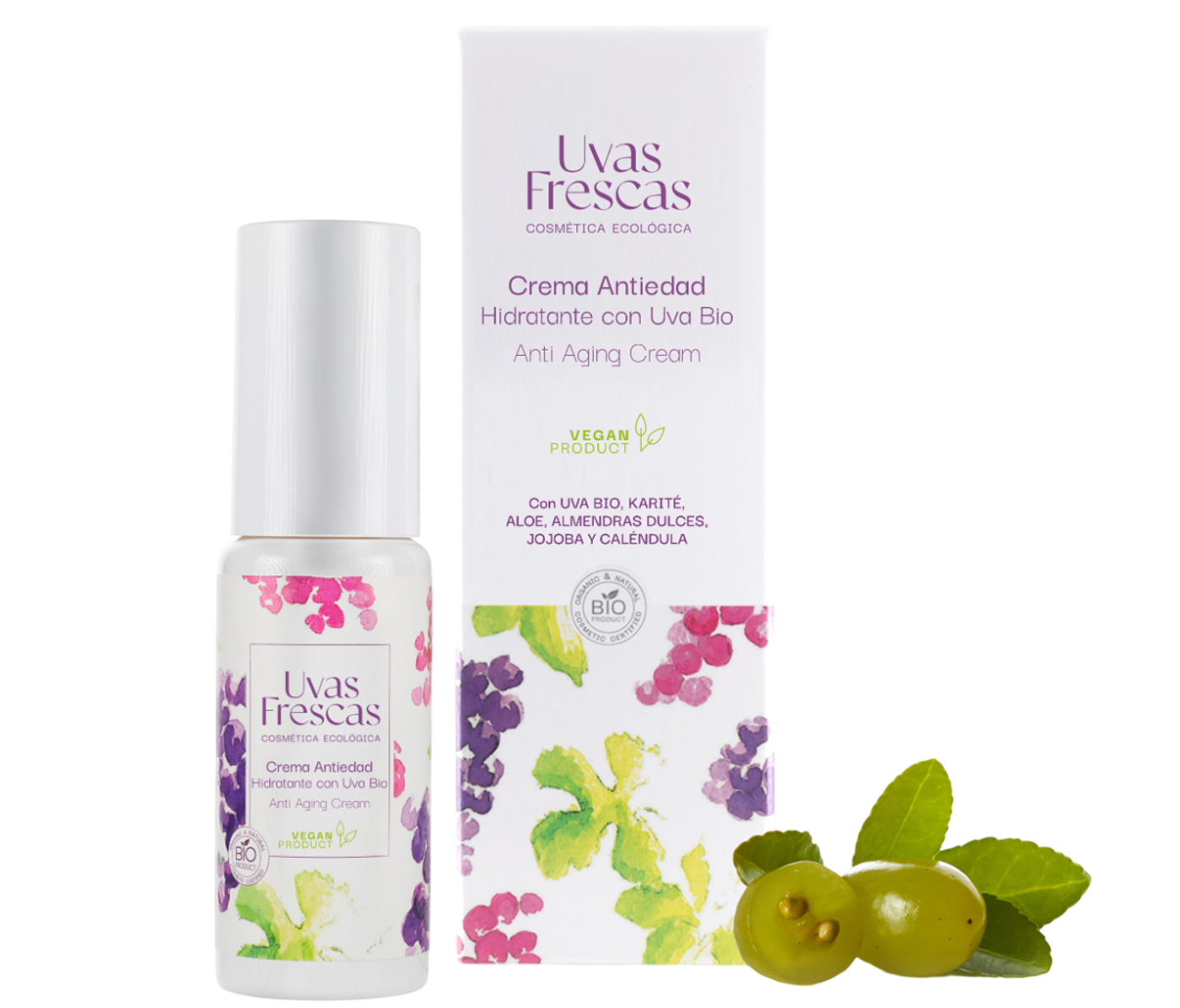 Crema Hidratante Antiedad Uvas Frescas 50 ml_0