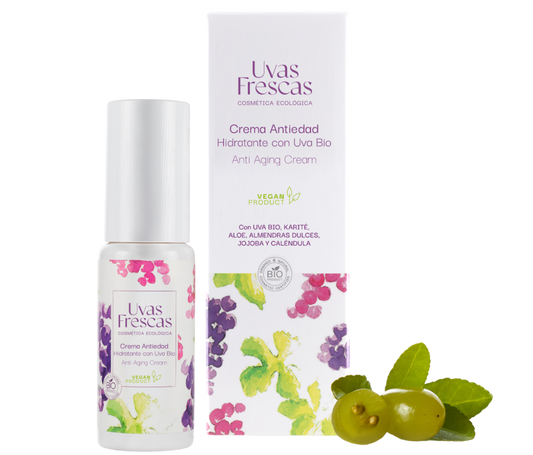 Crema Hidratante Antiedad Uvas Frescas 50 ml