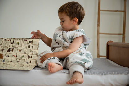 Cotton Color Pijama Manta Con Pies Saco De Dormir T-s Tog 1,5 12-36m Cotton_2