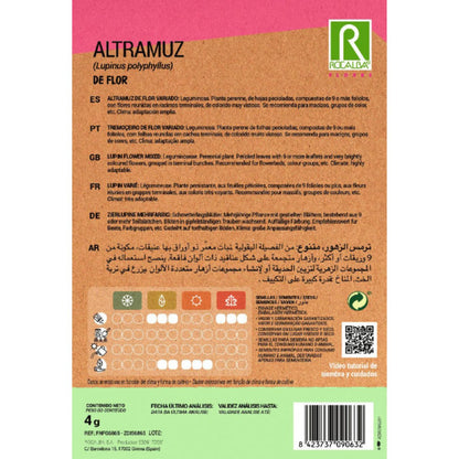 Semillas de Altramuz de flor, variado