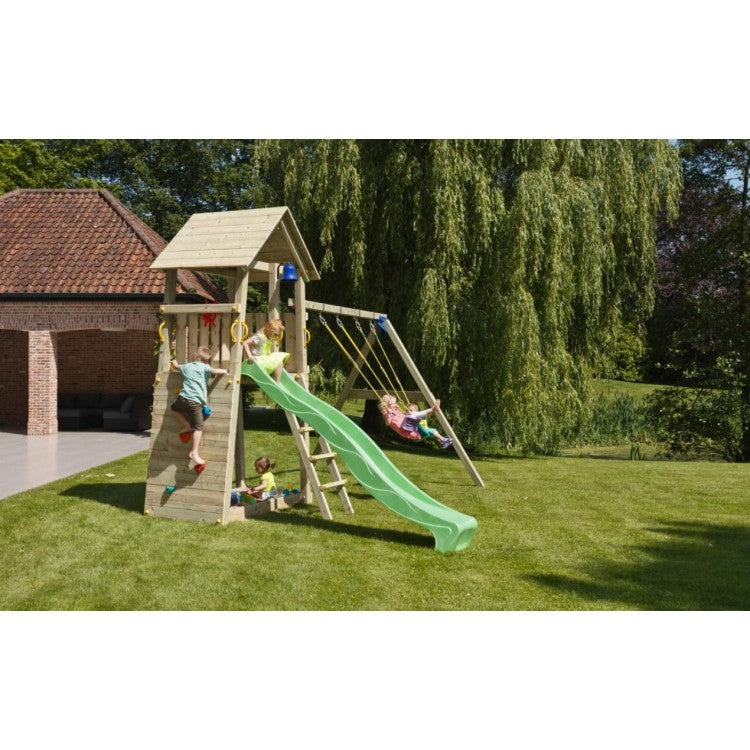 Parque Infantil Masgames Belvedere Xl Con Columpio Doble._2
