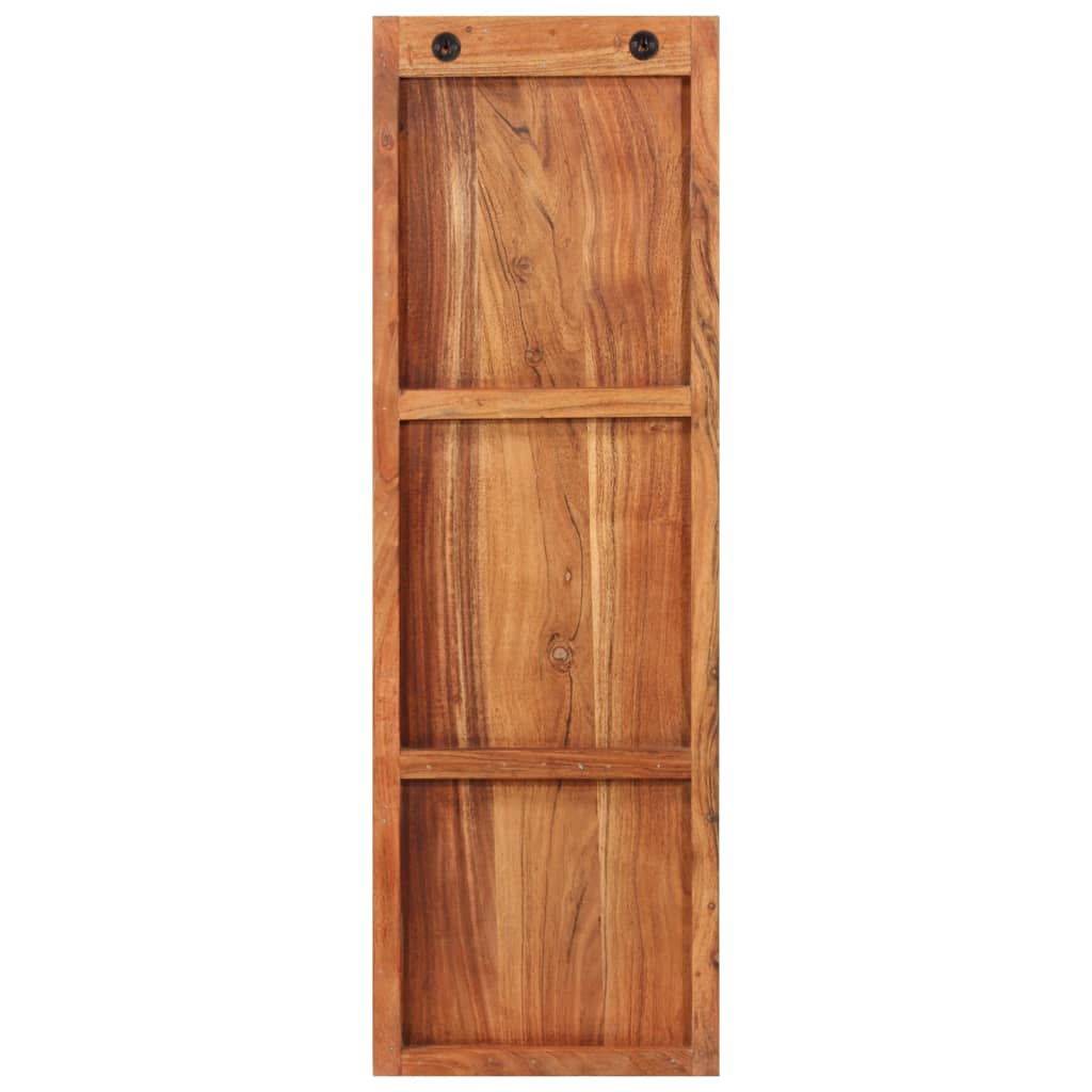 Percheros De Pared 2 Uds Madera Maciza De Acacia 36x3x110 Cm_3