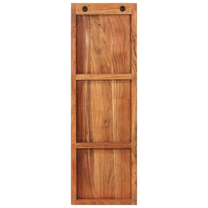 Percheros De Pared 2 Uds Madera Maciza De Acacia 36x3x110 Cm_3