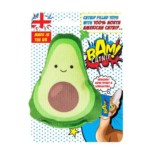 Juguete para gatos Ricardo Avocado con catnip BAM!