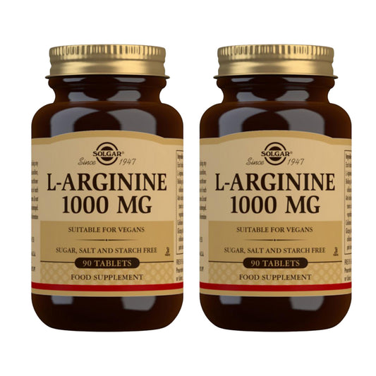 Pack 2x L-Arginina, 90 comprimidos de 1000mg