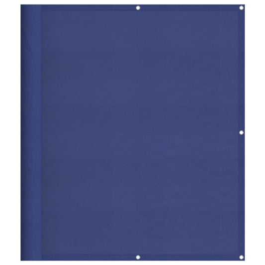 Vidaxl Pantalla De Balcón 100% Poliéster Oxford Azul 120x700 Cm_0