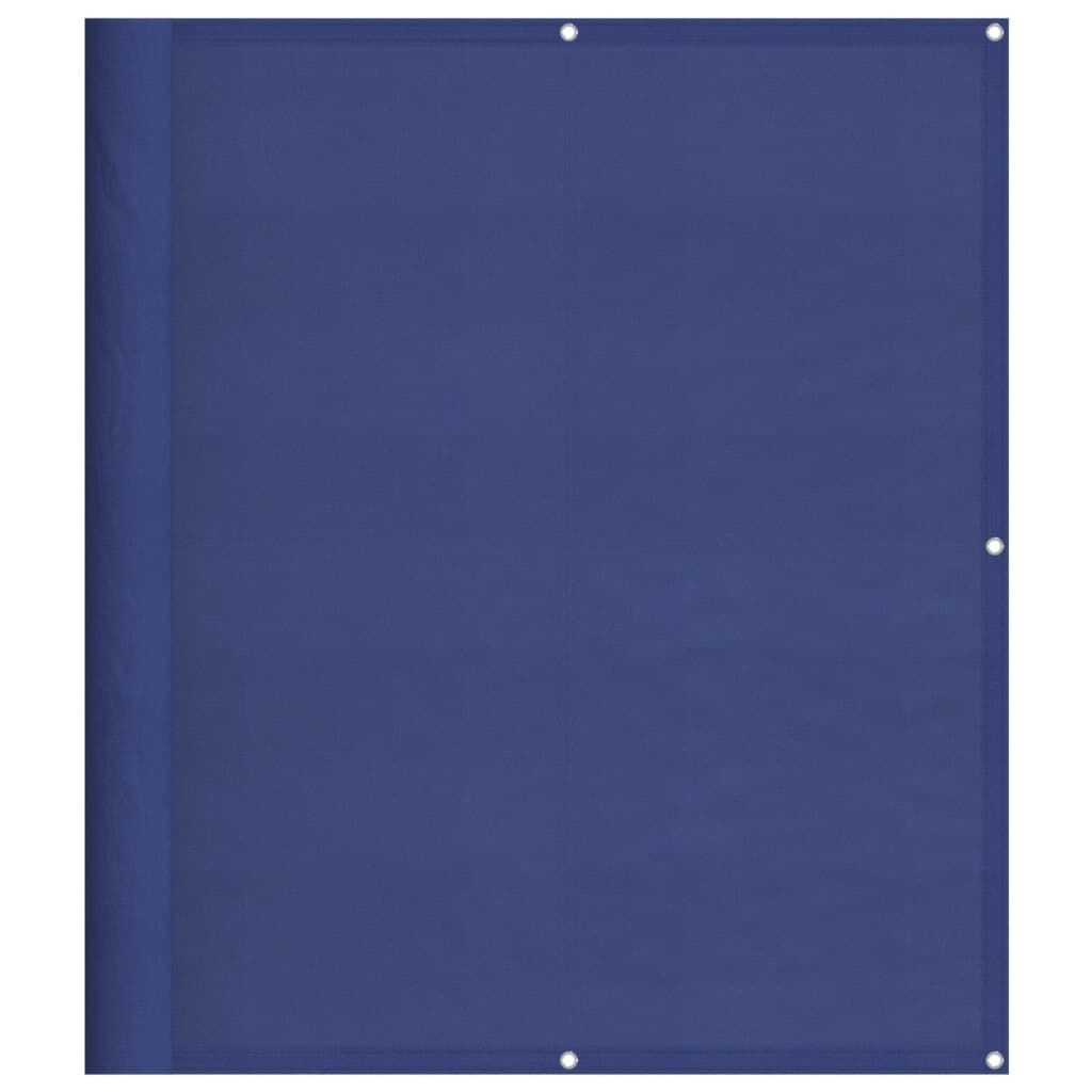 Vidaxl Pantalla De Balcón 100% Poliéster Oxford Azul 120x1000 Cm_0