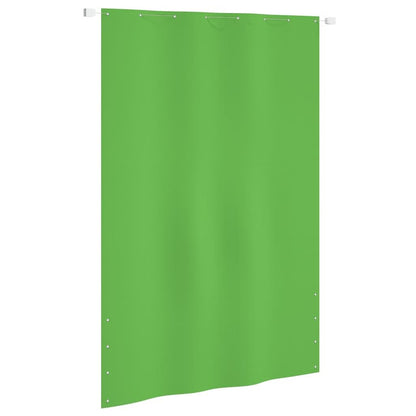 Vidaxl Toldo Pantalla Para Balcón Tela Oxford Verde Claro 160x240 Cm_0