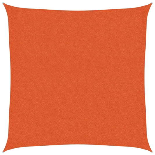 Vidaxl Toldo De Vela Hdpe Naranja 160 G/m² 3x3 M_0