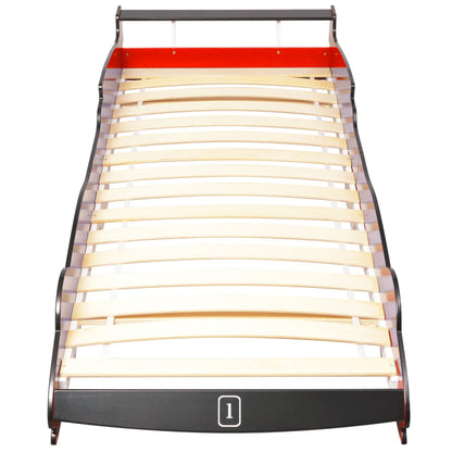 Cama Con Forma De Coche De Carreras Para Niños Roja 90x200 Cm / Vetonek_5