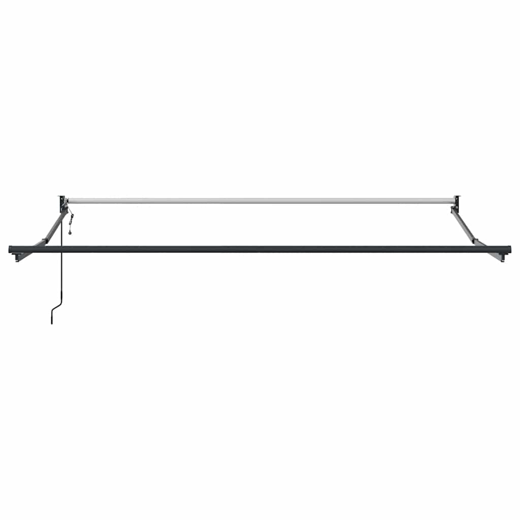 Toldo Retráctil Automático Naranja Y Marrón 3,5x2,5 M_3