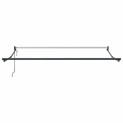 Toldo Retráctil Automático Naranja Y Marrón 3,5x2,5 M_3
