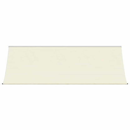 Toldo Retráctil De Tela Y Acero Crema 350x150 Cm_2