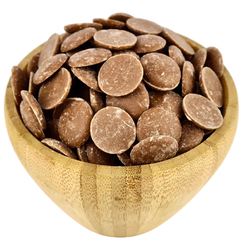 Chocolate Con Leche Ecológico Granel Pistoles 10 Kg_0