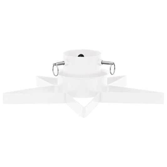 Vidaxl Soporte Para Árbol De Navidad Blanco 47x47x13,5 Cm_0