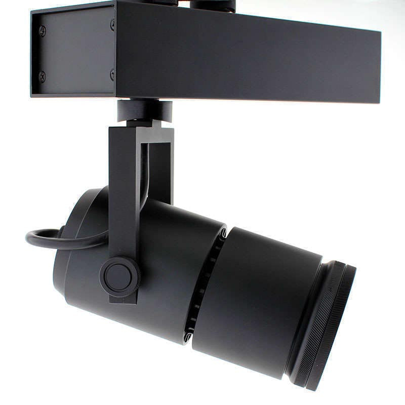 Foco Carril Trifásico Telescopic Citizen Led, 28w, 10º-70º, Negro, Regulable, Blanco Cálido, Regulable_3